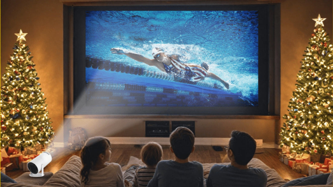 How to Create the Coziest Indoor Movie Experience This Winter with VisionBeam Projectors