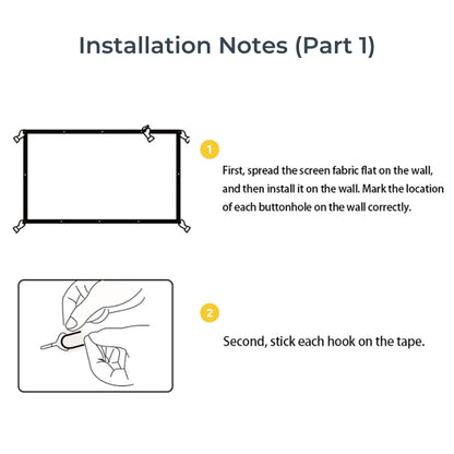 Vision Beam™ Max Portable Projection Screen