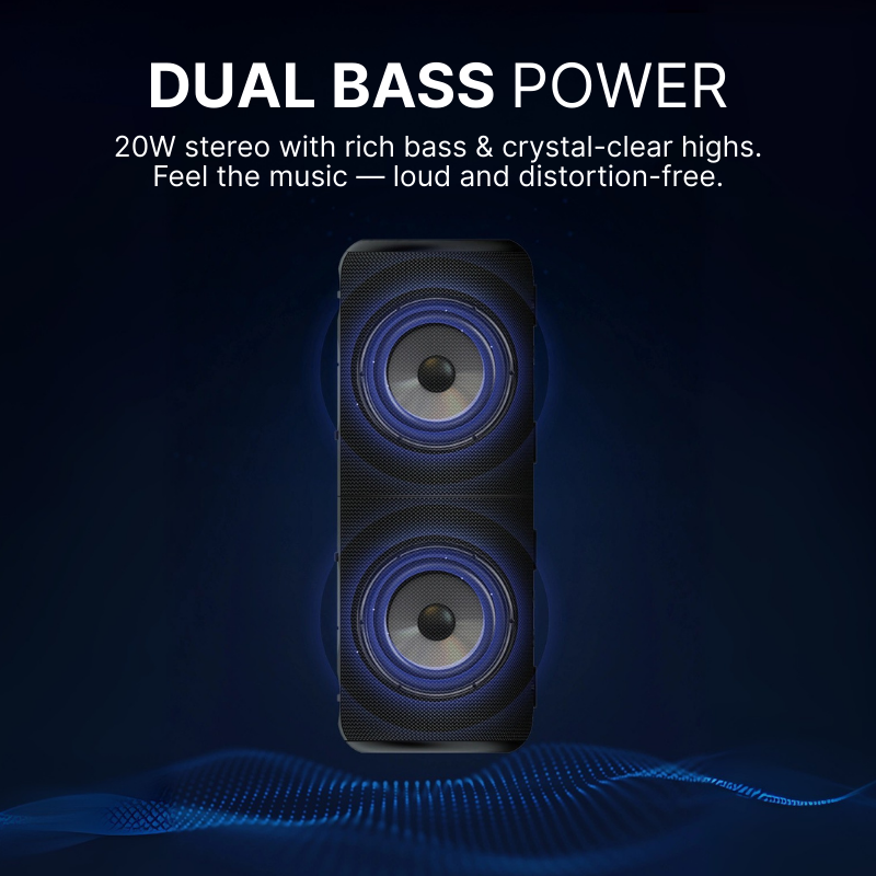 ViSound Boom – 2-in-1 Speaker & Bass Experience