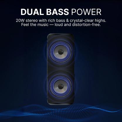 ViSound Boom – 2-in-1 Speaker & Bass Experience